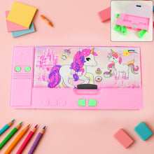 Multi Purpose Gadget Jumbo Pencil Box Compass  Jumbo 2 Side Slot Geometry Box Compass Use School , Traveling & Studio