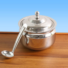 Premium Stainless Steel Ghee Pot (1 Set)