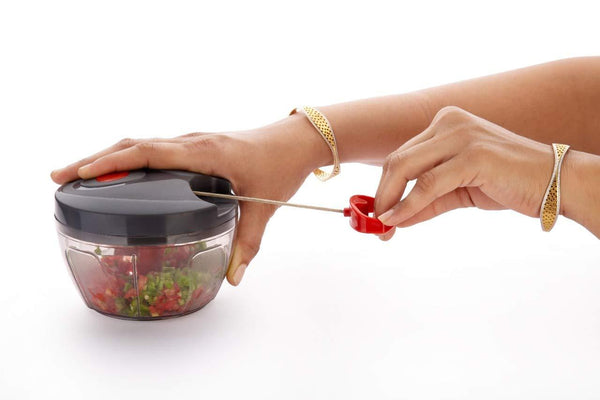 Manual Food Chopper Hand-Held Vegetable Cutter