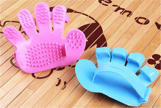 Pet Grooming Rubber Glove Brush