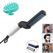 Mens Beard And Hair Curling Straightener