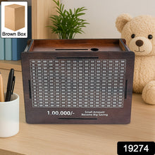 Wooden Money Piggy Bank