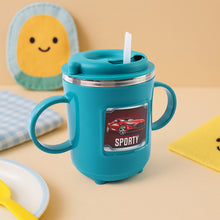 Kids Sporty Sipper Mug with Straw (Approx 300 ML)