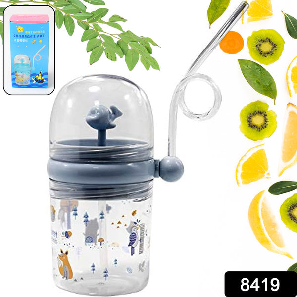 Baby Drinking Cup with Straw &amp; Lid