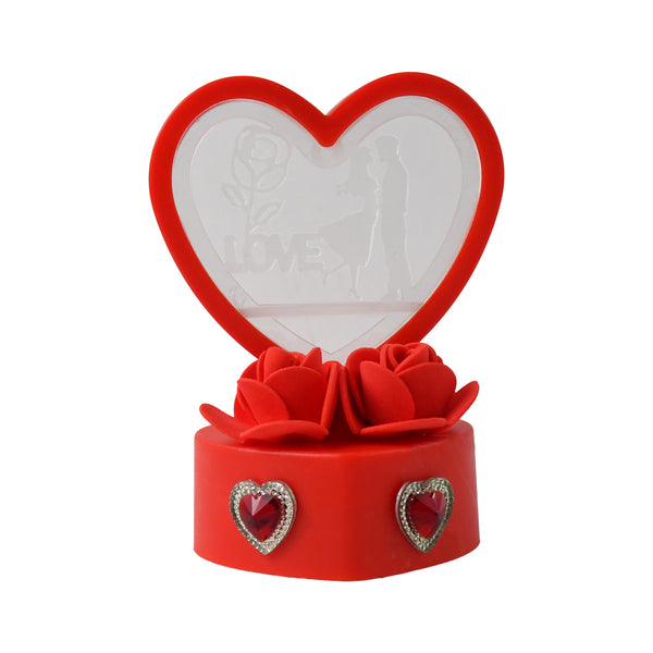 Heart-Shaped Love Couple Decorative Showpiece