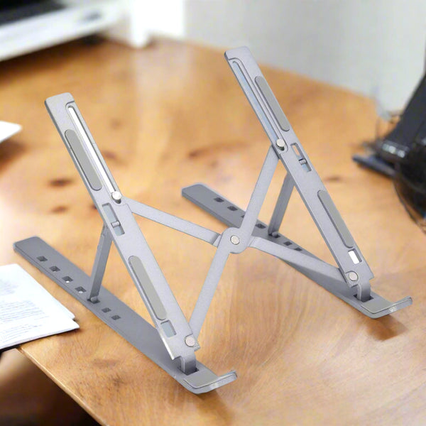 Laptop Stand for Desk | Portable Metal Laptop Riser with 7 Adjustable Angles