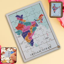 Educational Wooden India Map Puzzle for Kids