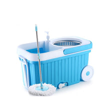 Spin Mop with Bigger Wheels & Auto Fold Handle