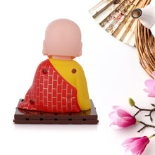 Solar Powered Sitting  Buddha Statue  Moving Head And Hand