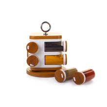 Ganesh Storewell Plastic Spice Rack - Set Of 8