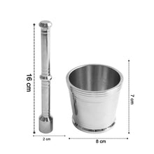 Heavy Duty Stainless Steel Mortar & Pestle Set