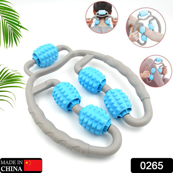Muscle Massage Roller | 5-Wheel Full Leg &amp; Body Massage
