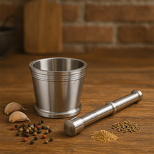 Heavy Duty Stainless Steel Mortar & Pestle Set