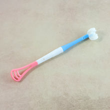 2-in-1 Baby Tongue Cleaner & Oral Massager Stick