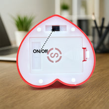 Cute Romantic Couple Love Showpiece with Heart Frame LED Light