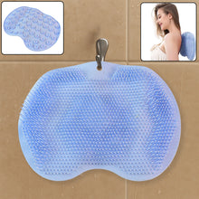9310 Silicone Bath Massage Cushion With Suction Cup Shower Foot Scubber Brush Foot Bath Mat Scrubber Anti-slip Exfoliating Dead Skin Massage Pad Lazy Wash Feet Bathroom Mat
