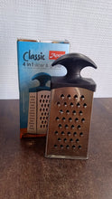 Apex Classic 4-in-1 Stainless Steel Grater & Slicer with Handle