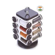 Ganesh Spice Rack Set | 16-Container Revolving Spice Organizer
