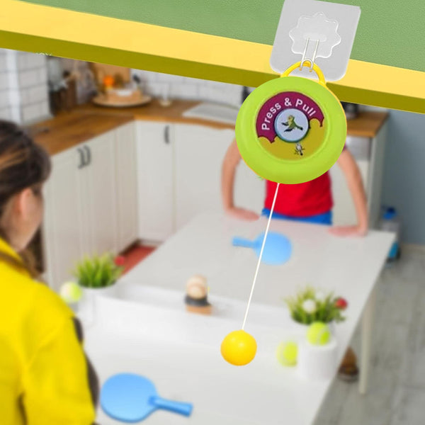 Portable Indoor Hanging Table Tennis Trainer Set