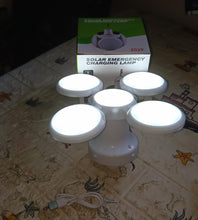 Solar Multi-Functional Emergency LED Light – USB Rechargeable, 5 Modes, Foldable, SOS & IP65 Waterproof