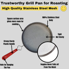 Steel Roaster Grill Jali for Papad, Tandoor & Chapati