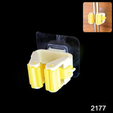 2177 Magic Sticker Series Self Adhesive Mop And Broom Holder