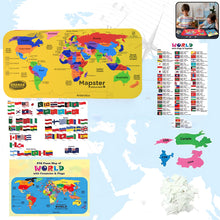 Aditi Mapster World Map Eva Foam Puzzle Set