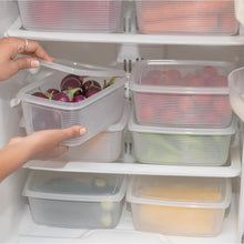 Multipurpose Plastic Food Storage Container Set- 6 Pcs