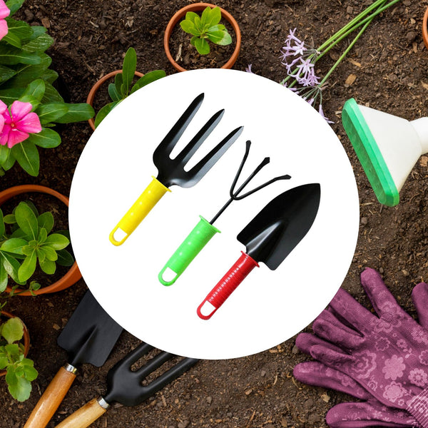 Colorful Garden Tool Set – 3-Piece Gardening Kit