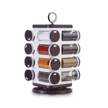Ganesh Spice Rack Set | 16-Container Revolving Spice Organizer