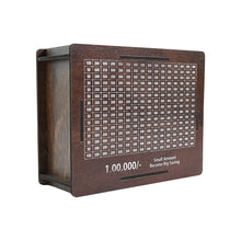 Wooden Money Piggy Bank